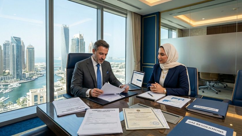 إجراءات تصفية الشركات وإلغاء الرخص التجارية في دبي وفق القوانين الإماراتية